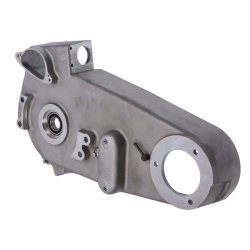 Inner primary cover. Cast Natural cast finish. 65-69 FLH