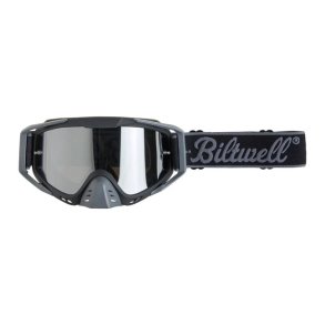 Biltwell Ridgeline goggles script grey 