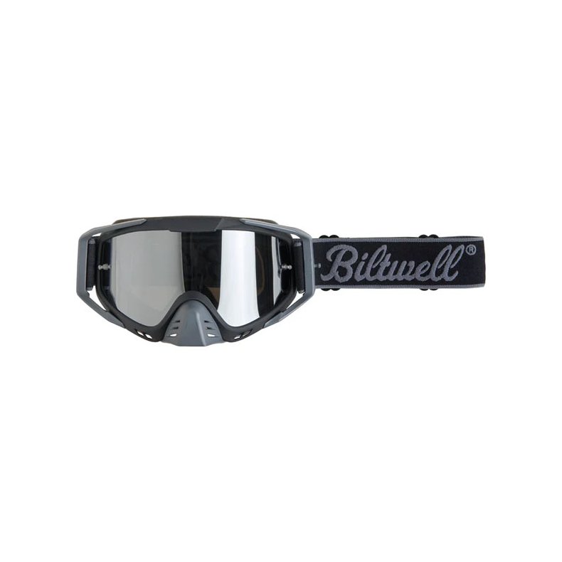 Biltwell Ridgeline goggles script grey 