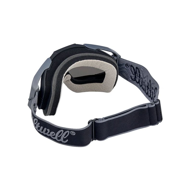 Biltwell Ridgeline goggles script grey 