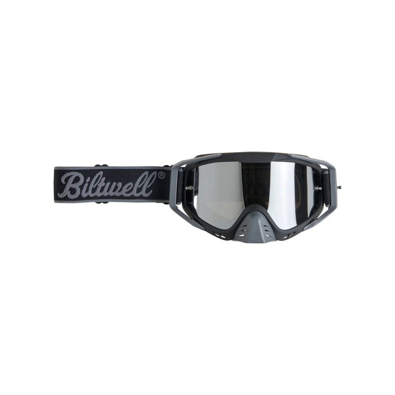 Biltwell Ridgeline goggles script grey 