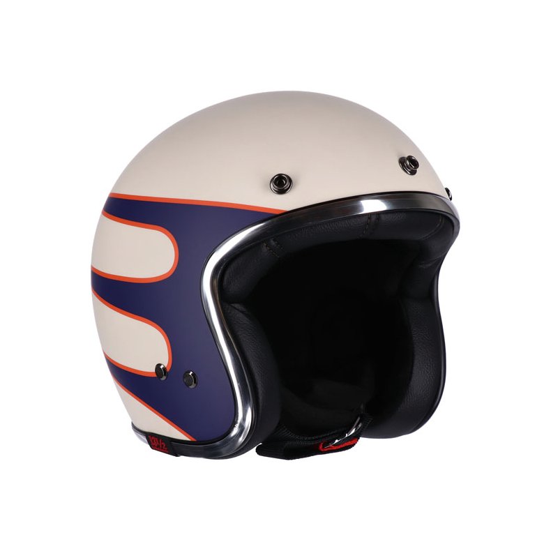 13 1/2 Skull bucket helmet Superior vintage white