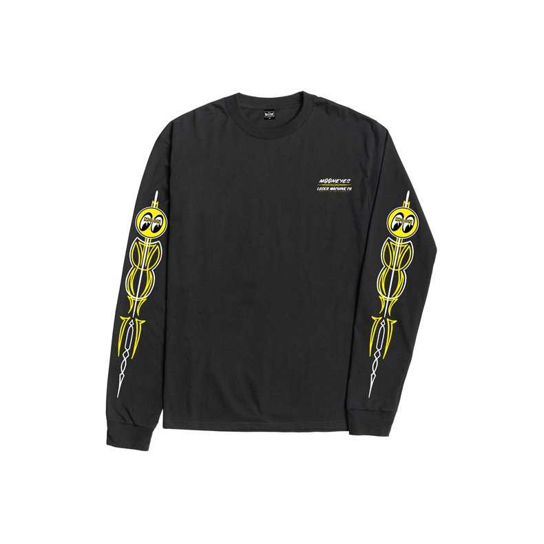 Loser Machine x Mooneyes Blue collar long-sleeve