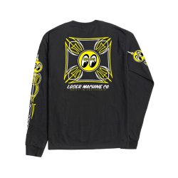 Loser Machine x Mooneyes Blue collar long-sleeve