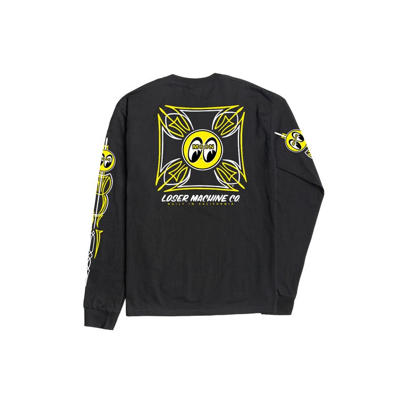 Loser Machine x Mooneyes Blue collar long-sleeve