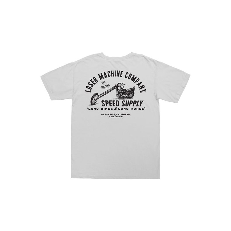 Loser Machine Long Roads t-shirt white