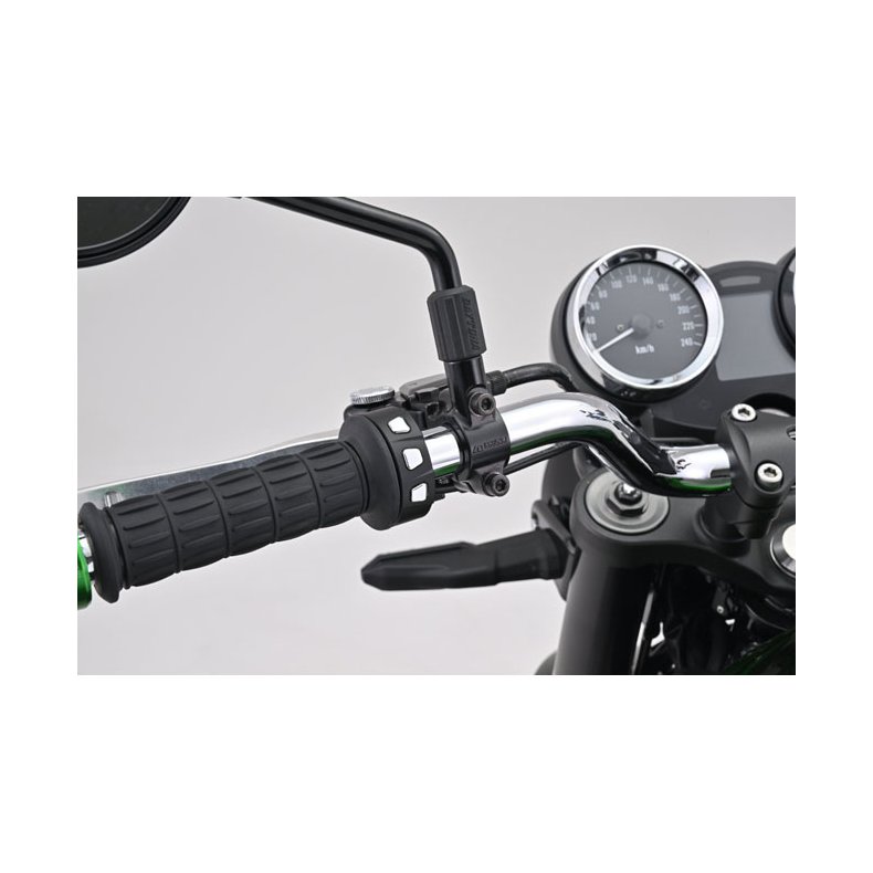 Daytona, 3-Button switch for handlebars. Passer 22mm / 1" styr  chrome.