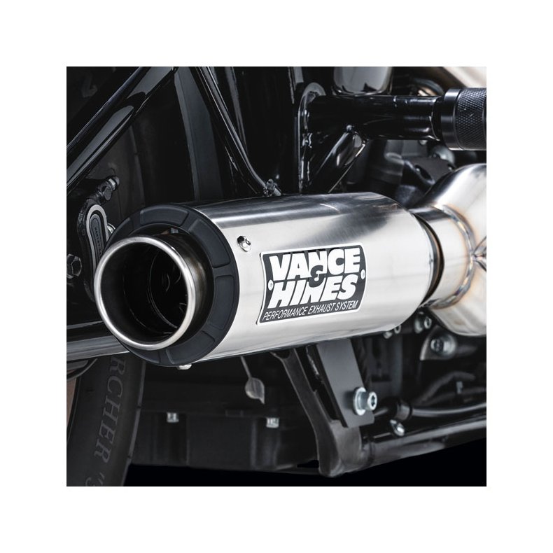Vance &amp; Hines, Supersport 2-1 exhaust system. Brushed Stainless steel exhaust system