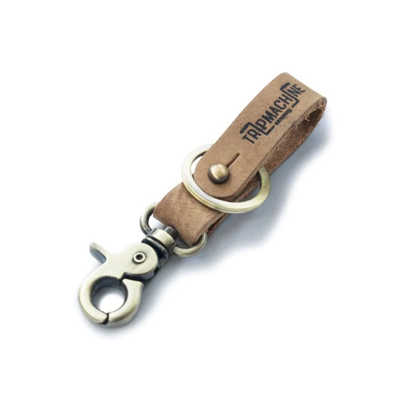 Trip Machine Key Fob antique gold
