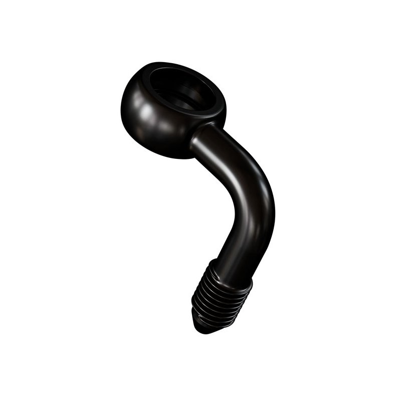 Goodridge, Slimline banjo fitting 3/8", 90 degrees. 