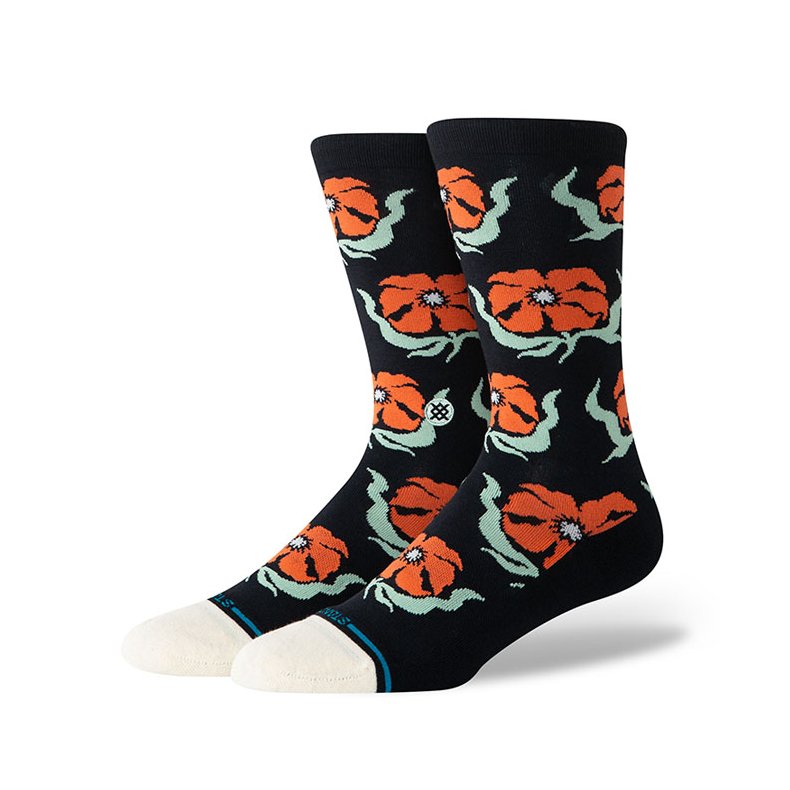 Stance Broadcast Floral Crew socks