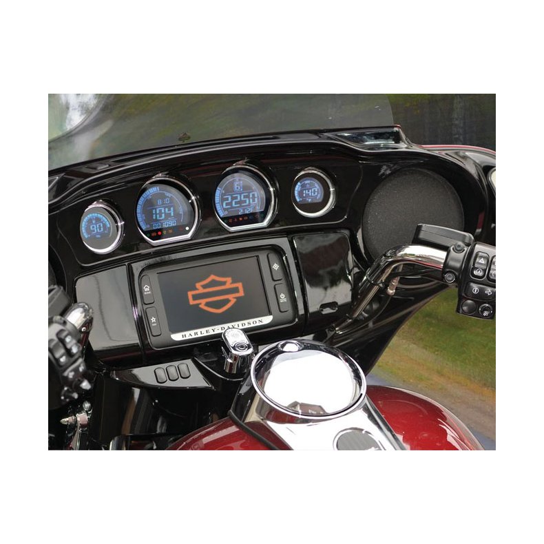 KOSO, HD-06 4-piece gauge kit. Blue display ABE approved.  14-20 Touring 