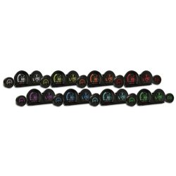 KOSO, HD-03 8-color 4-piece gauge kit ABE approved. 14-23 Touring