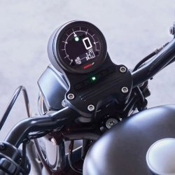 KOSO, DL-04HD multifunctional gauge 04-10 Softail; 04-11 Dyna; 04-13 XL. 