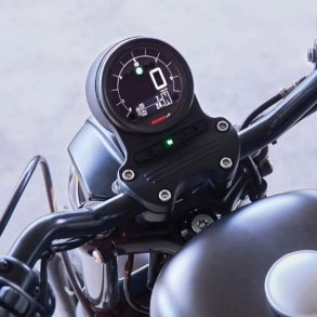 KOSO, DL-04HD multifunctional gauge 04-10 Softail; 04-11 Dyna; 04-13 XL. 