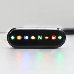 KOSO, indicator light display Small LED indicator light unit with all required warning lights. 