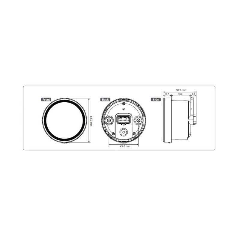 KOSO, D60 TNT-05 HD speedometer