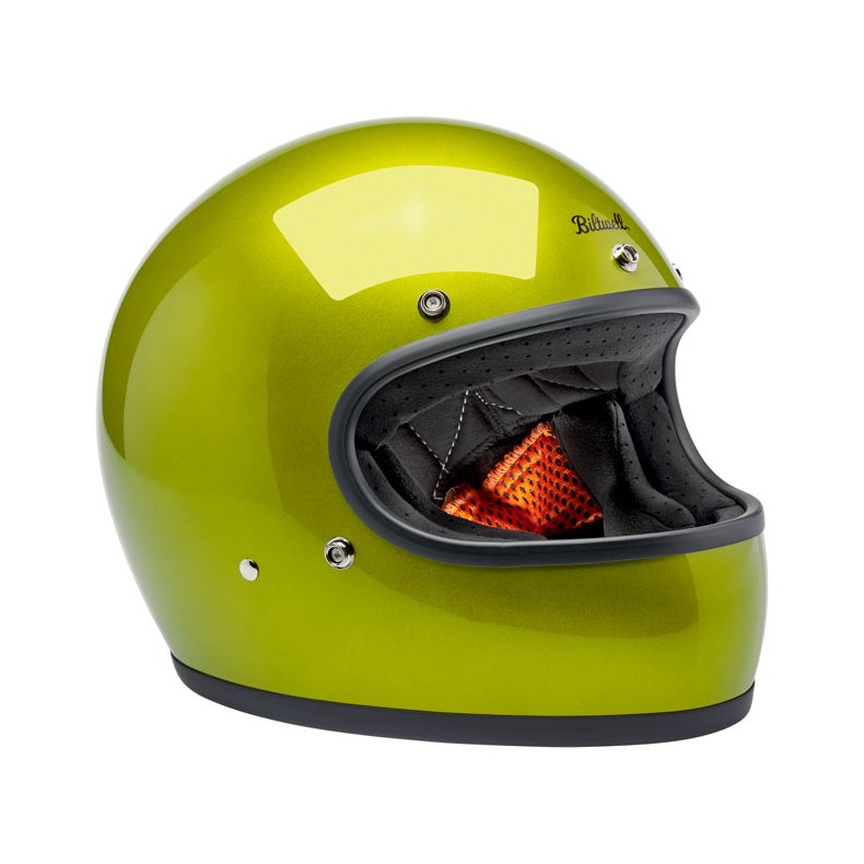 Biltwell Gringo helmet Metallic Lime