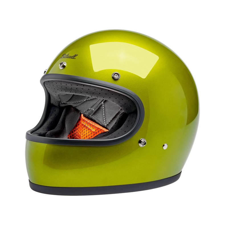 Biltwell Gringo helmet Metallic Lime