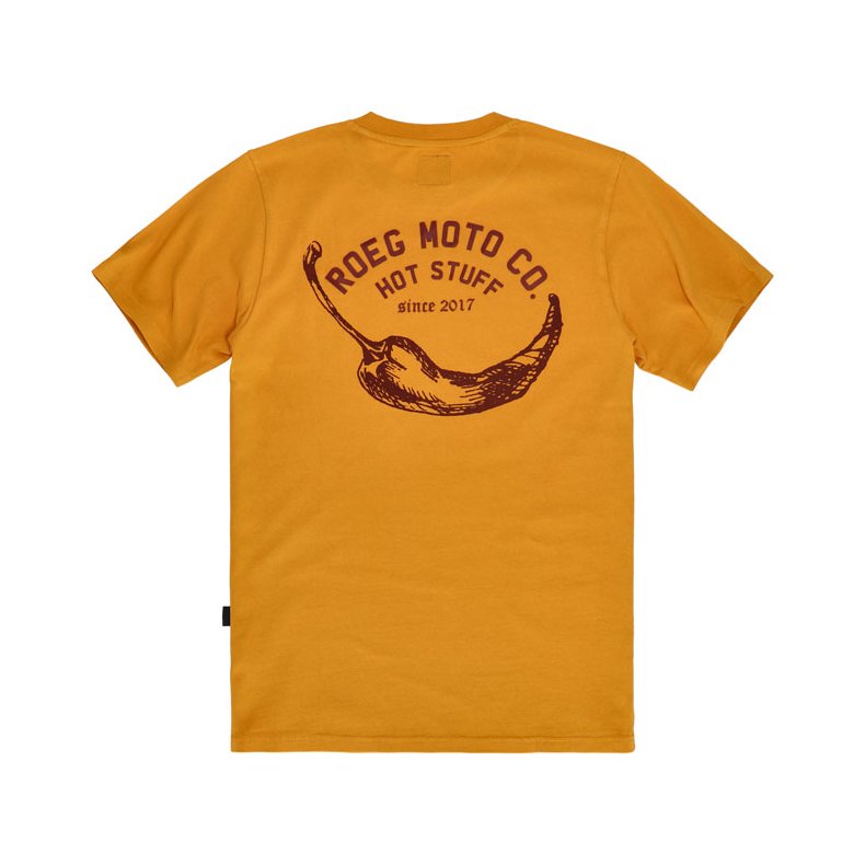 Roeg Pepper t-shirt ochre