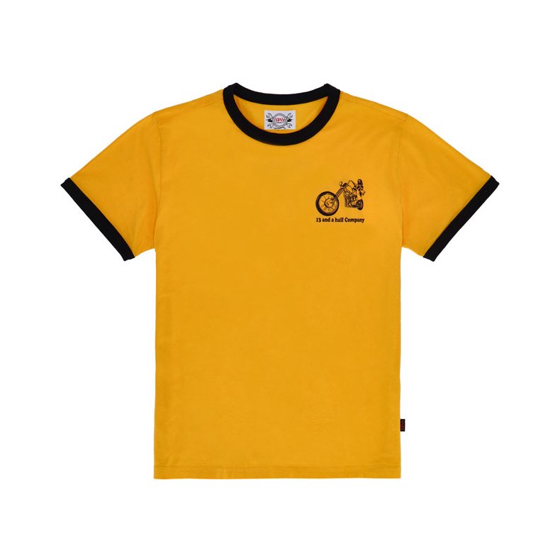 13 1/2 KOC t-shirt yellow Keep On Choppin a tribute to the chopper lifestyle!