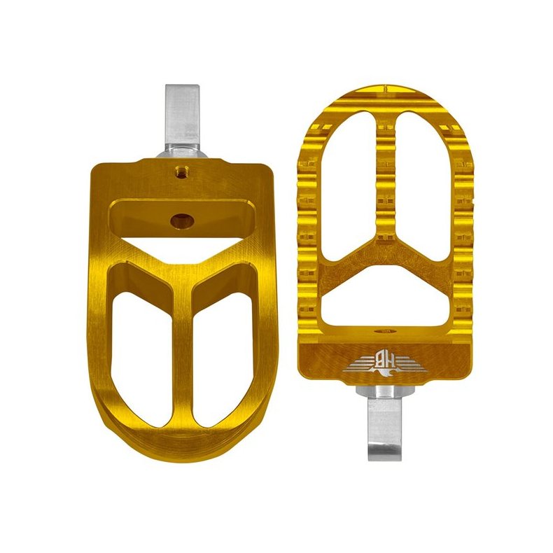 HeinzBikes, MX foot pegs V2.  18-25 Softail passenger