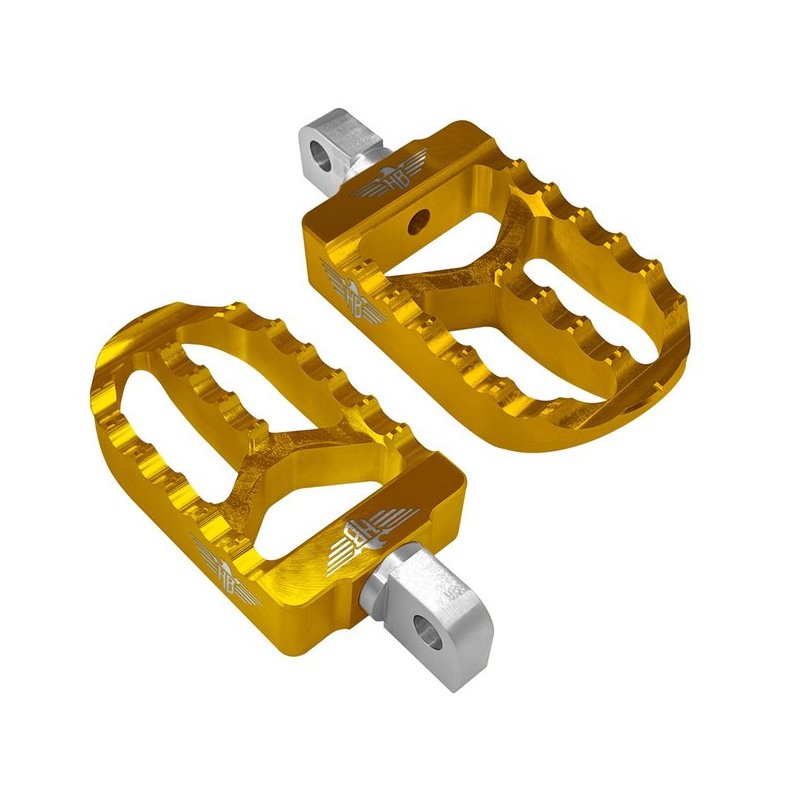 HeinzBikes, MX foot pegs V2.  18-25 Softail passenger