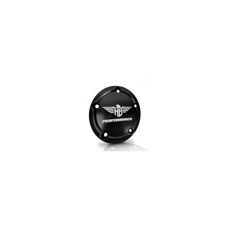 HeinzBikes, Performance ignition point cover. Black  99-17 Twin Cam
