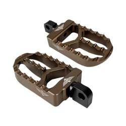 HeinzBikes, MX foot pegs V2.  18-25 Softail passenger