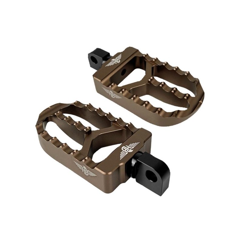 HeinzBikes, MX foot pegs V2.  18-25 Softail passenger