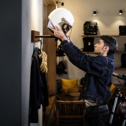 Trip Machine Twin helmet hanger