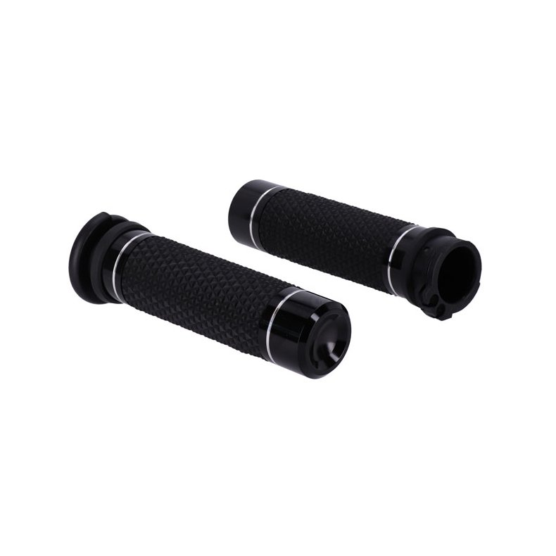 Avon Grips, K25 grips push-pull. 96-22 H-D with dual throttle cables