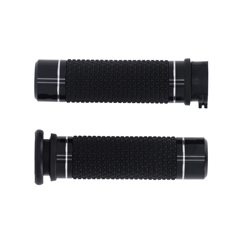 Avon Grips, K25 grips push-pull. 96-22 H-D with dual throttle cables