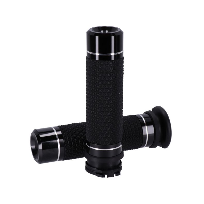 Avon Grips, K25 grips push-pull. 96-22 H-D with dual throttle cables