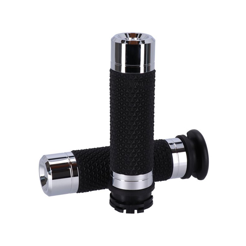 Avon Grips, K25 grips push-pull. 96-22 H-D with dual throttle cables