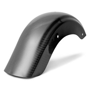Tommy & Sons, carbon fiber stock style rear fender. Woven 14-25 Touring