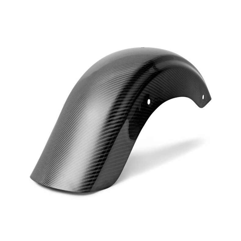 Tommy &amp; Sons, carbon fiber stock style rear fender. Woven 14-25 Touring