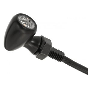 Motone, Pico LED 3-1 taillight/turn signal combo. Black ECE R148 approved, for rear use only. 12V. 