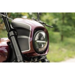 Killer Custom, Tomahawk Series Headlight Fairing. Black 15-Up Indian Scout