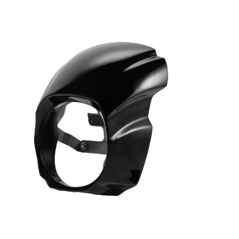 Killer Custom, Tomahawk Series Headlight Fairing. Black 15-Up Indian Scout