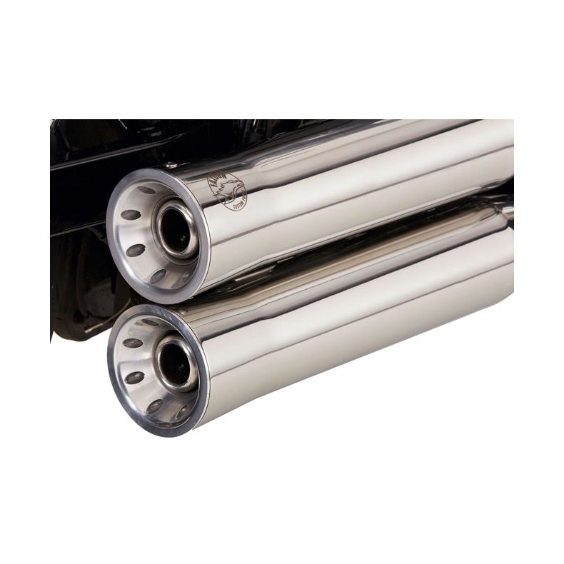 Falcon, Double groove Slip-ons exhaust 06-13 XL1200C/CA/CB; 06-11 XL1200L; 08-12 XL1200N; mm.