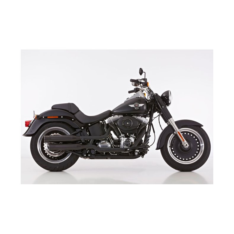 Falcon, Double groove Slip-ons exhaust 2007 FXSTD; 07-16 FLSTF; 10-16 FLSTFB; 15-16 FLSTFBS