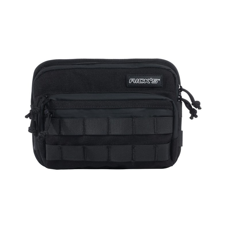 Rick's Motorcycles, Clubstyle handlebar bag. Black