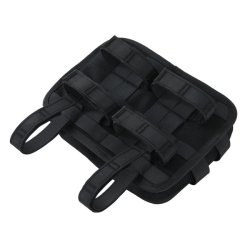 Rick's Motorcycles, Clubstyle handlebar bag. Black