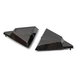Tommy &amp; Sons, FXR style carbon side cover set. 14-25 Touring 