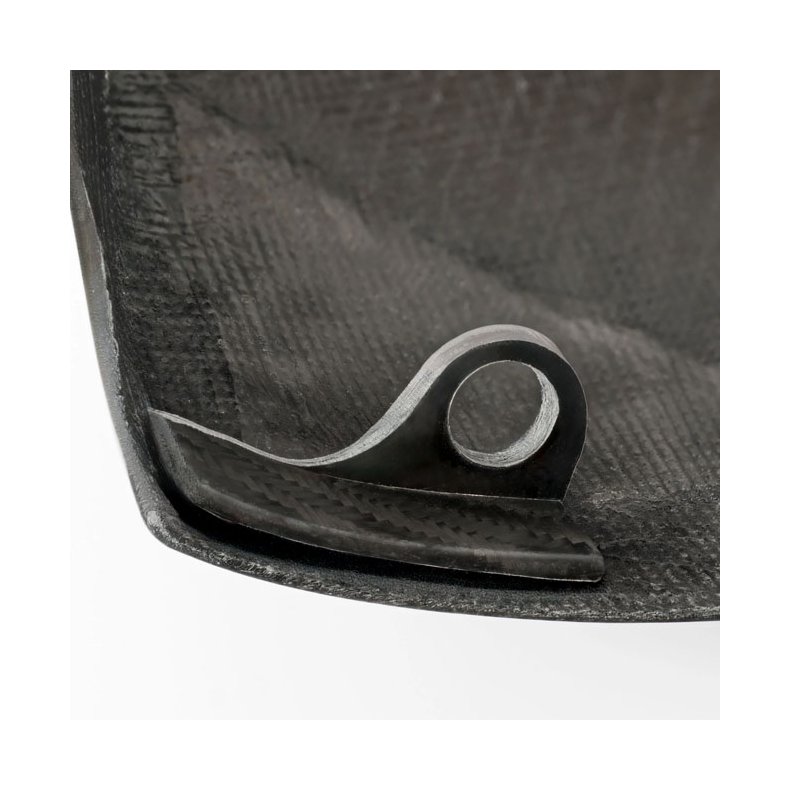 Tommy &amp; Sons, Stock style carbon side cover set. Forged 18-25 Softail without shock adjuster knob