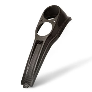 Tommy & Sons, carbon stock style dash console. Woven 18-20 FXLR Low Rider; 20-21 FXLRS Low Rider S