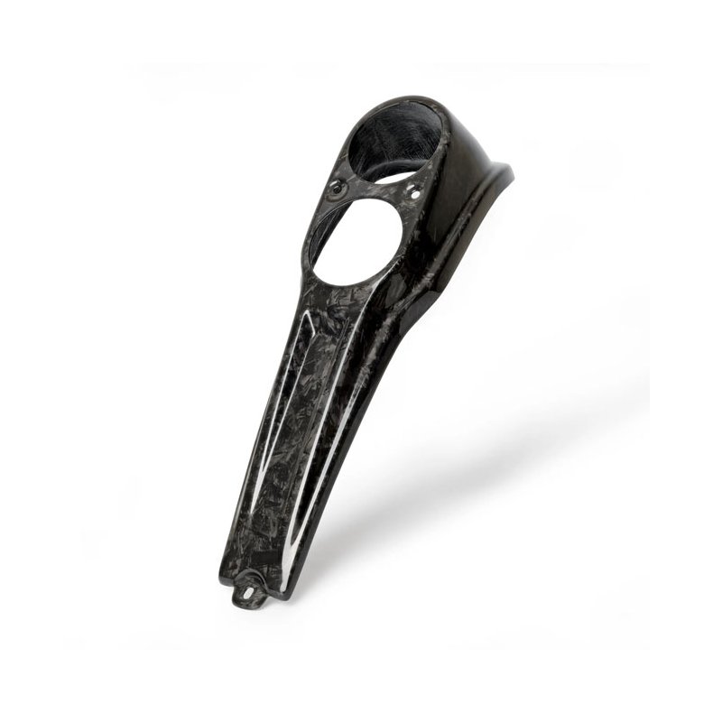 Tommy &amp; Sons, carbon stock style dash console. Forged 18-20 FXLR Low Rider; 20-21 FXLRS Low Rider S 