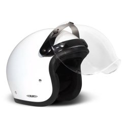 The Flip-Up bubble visor, er lavet til hjelme med 3 knapper i panden.