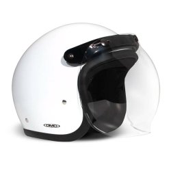 The Flip-Up bubble visor, er lavet til hjelme med 3 knapper i panden.